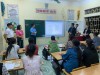 TRƯỜNG PTDTBT TH SỐ 1 NA SANG ĐÓN ĐOÀN KIỂM TRA LỚP XÓA MÙ CHỮ GIAI ĐOẠN 2 TẠI BẢN NẬM BÓ