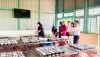 Trường PTDTBT Tiểu học số 1 Na Sang tổ chức bữa ăn bán trú cho học sinh